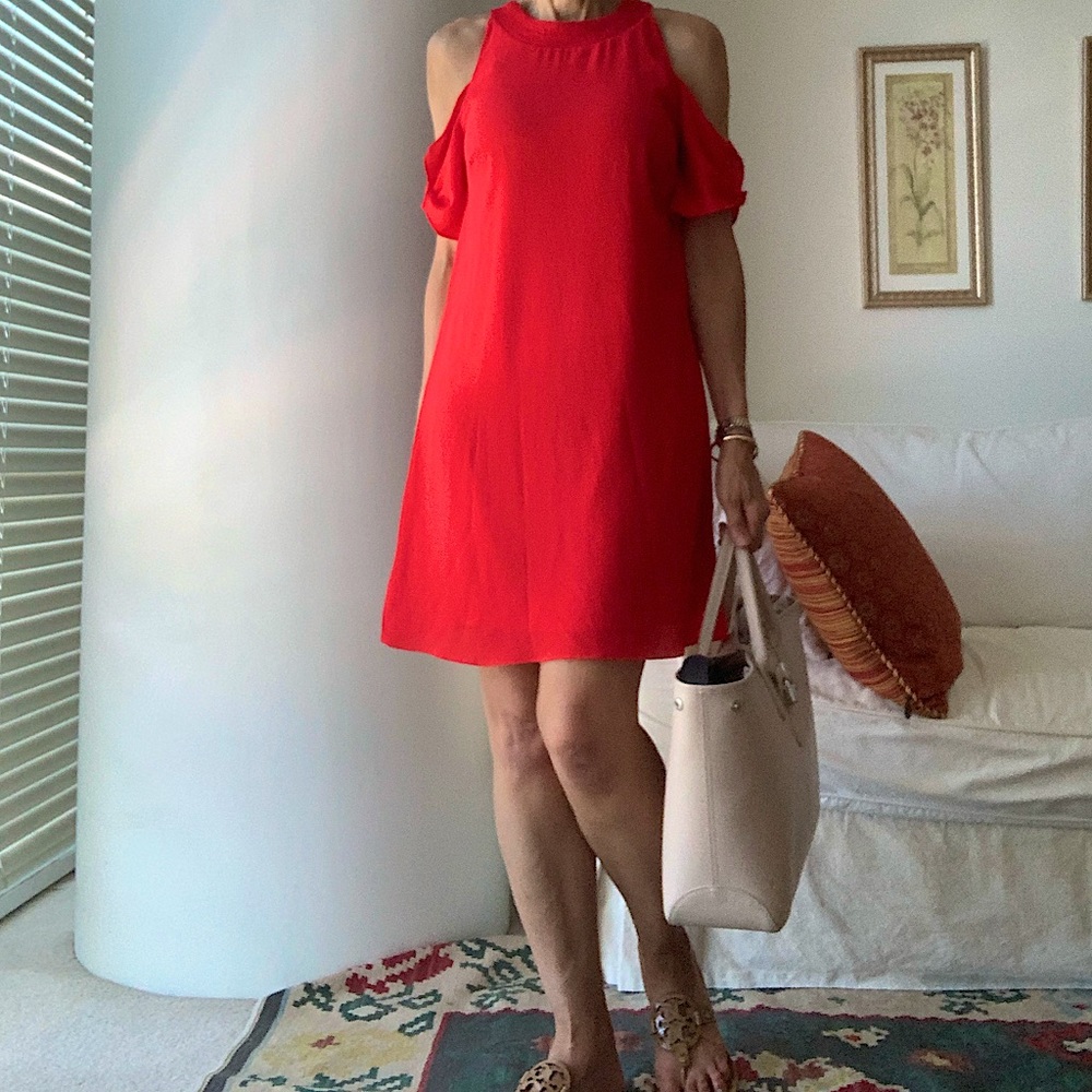 Zara Dress in gorgeous red, XS